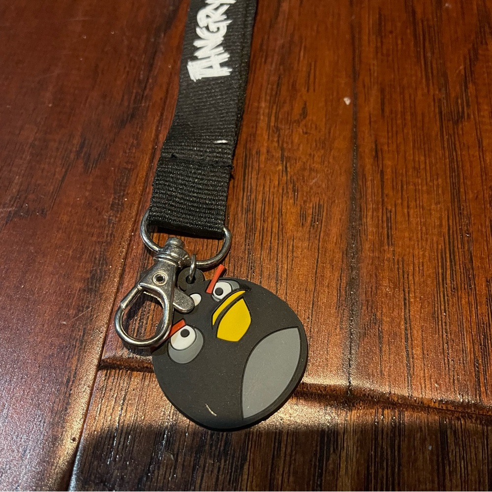Angry Birds lanyard